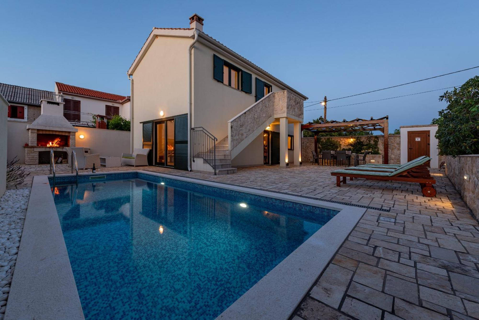 Villa Ivo Zadarvillas วินเยราซ ภายนอก รูปภาพ