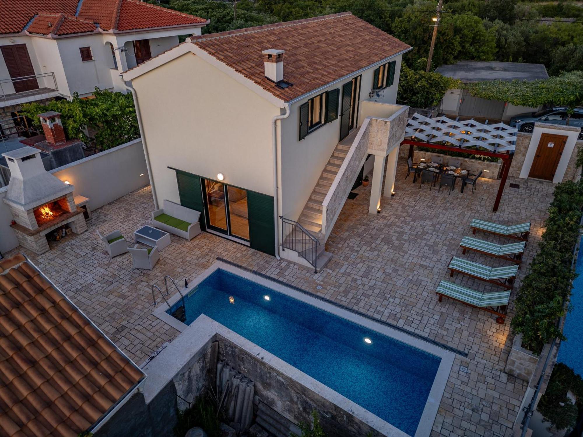 Villa Ivo Zadarvillas วินเยราซ ภายนอก รูปภาพ